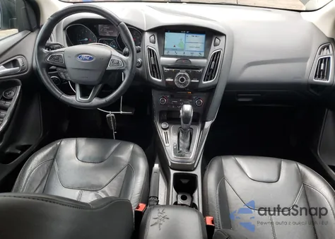 2016 Ford Focus Titanium z USA, uszkodzony, nr VIN 1FADP3N29GL259836